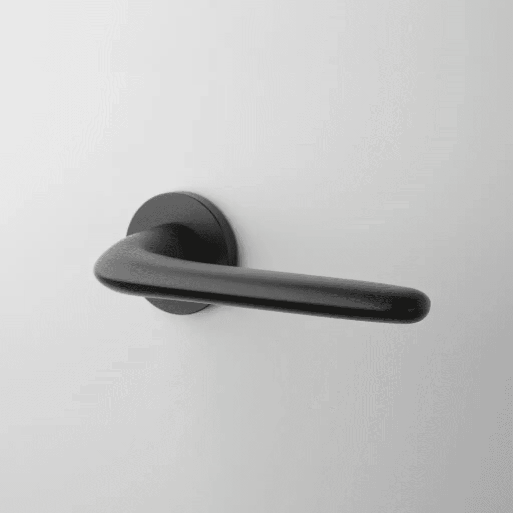 Klamka Aprile Azalia R Slim 7mm Czarna, MH0EAZALIACZ0000000000, Aprile