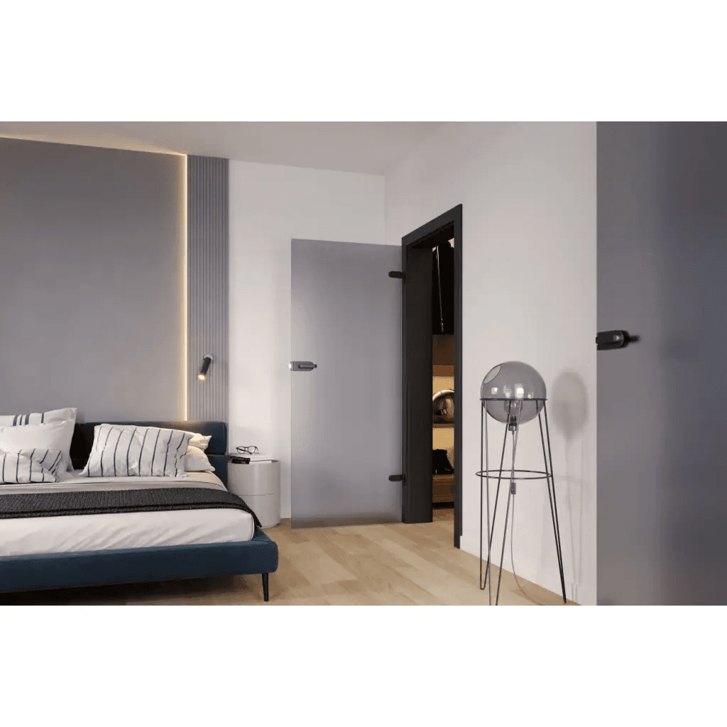 Drzwi Porta GLASS szyba grafitowa matowa, PORTA