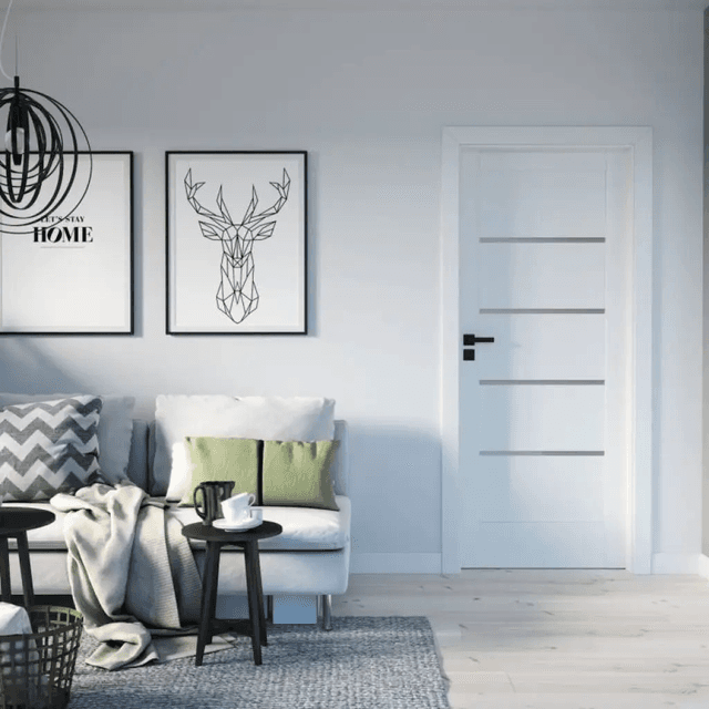 Drzwi Porta VERTE HOME G.2 prawe z podcięciem wentylacyjnym, SPWHG20P07DBIWSB3KA300, PORTA