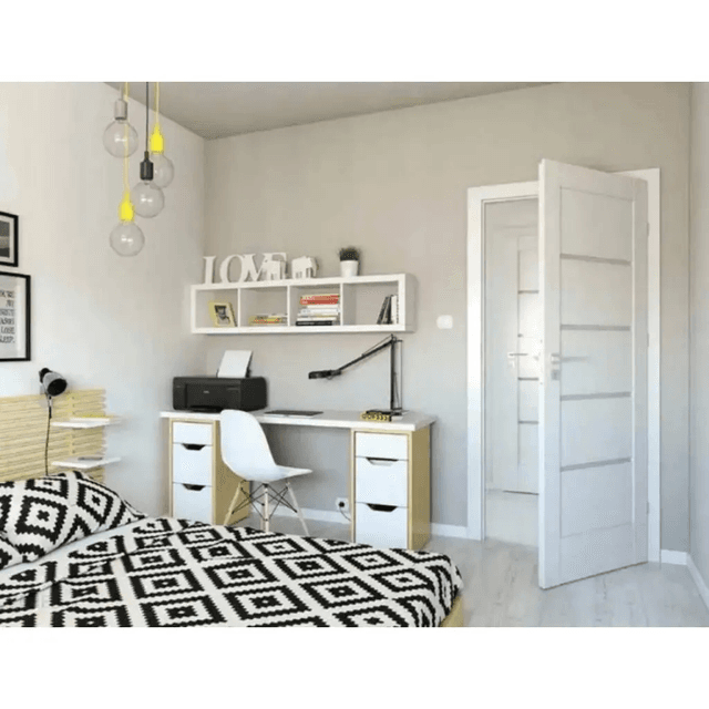 Drzwi Porta Verte Home G.0 prawe 80 bezprzylgowe, SPAHG00P08DBI0AMUKA000, PORTA