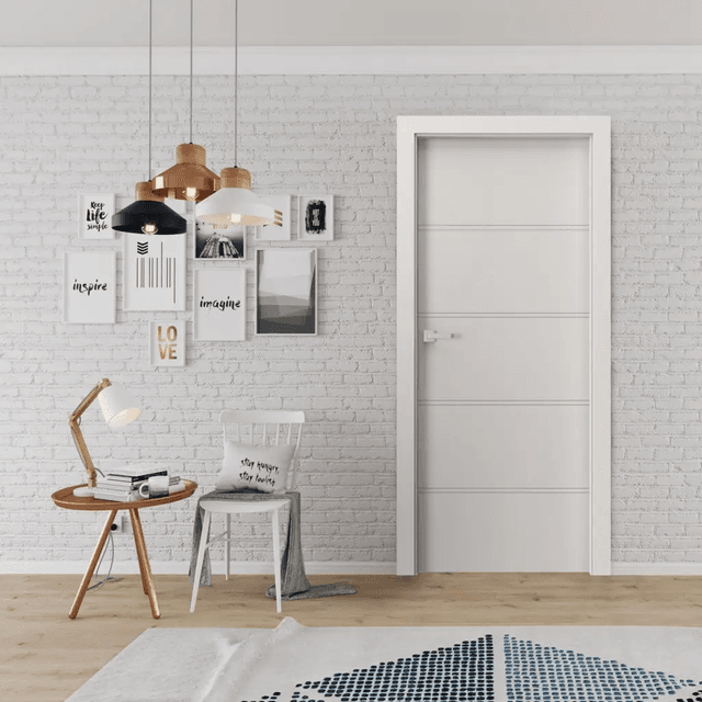 Komplet Drzwi + Ościeżnica Regulowana Porta Trim T lewe 70 przylgowe, TRIM SPXLT10L07LBI0SC30H000, PORTA
