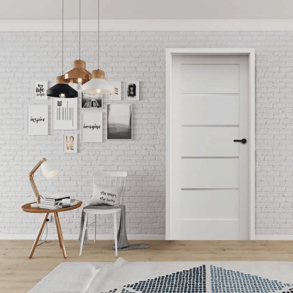Komplet Drzwi + Ościeżnica Regulowana Porta Trim Lite model A.2 Lewe 80 Przylgowe WC, SPXTA20L08DBIWSB3KA300, PORTA