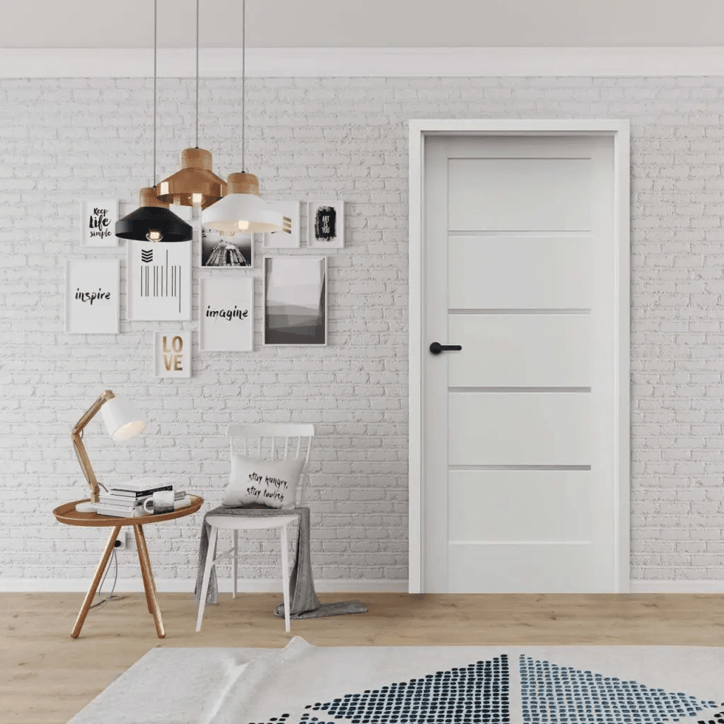Komplet Drzwi + Ościeżnica Regulowana Porta Trim Lite model A.2 Prawe 80 Przylgowe WC, SPXTA20P08DBIWSB3KA300, PORTA