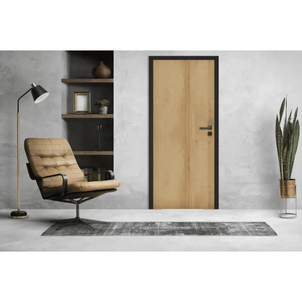 Komplet Drzwi + Ościeżnica regulowana Invado Loft lewe 80 cm bezprzylgowe , 100063795, Invado