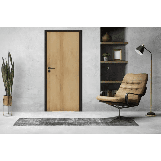 Komplet Drzwi + Ościeżnica regulowana Invado Loft prawe 80 cm bezprzylgowe , 100063796, Invado