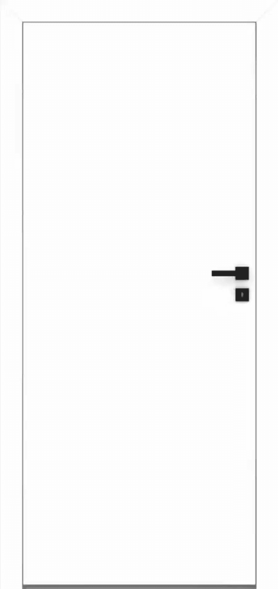Drzwi Uni 10 lewe przylgowe WC 60 cm plaster miodu, DRE 400010727, DRE