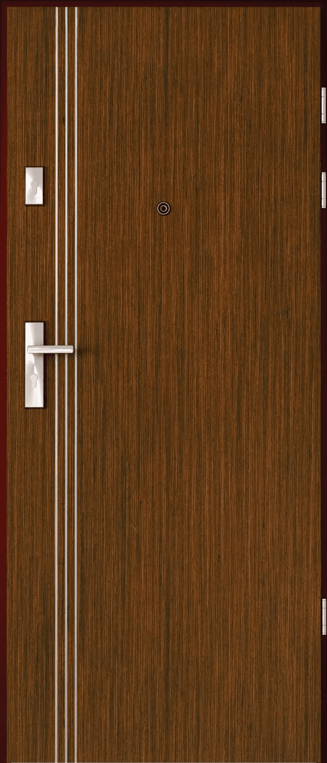 Drzwi Wejściowe AGAT Plus Intarsje 3, PORTA
