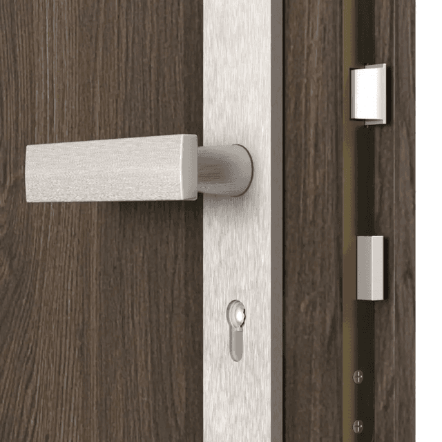 Drzwi Wejściowe AGAT Plus Intarsje 3, PORTA