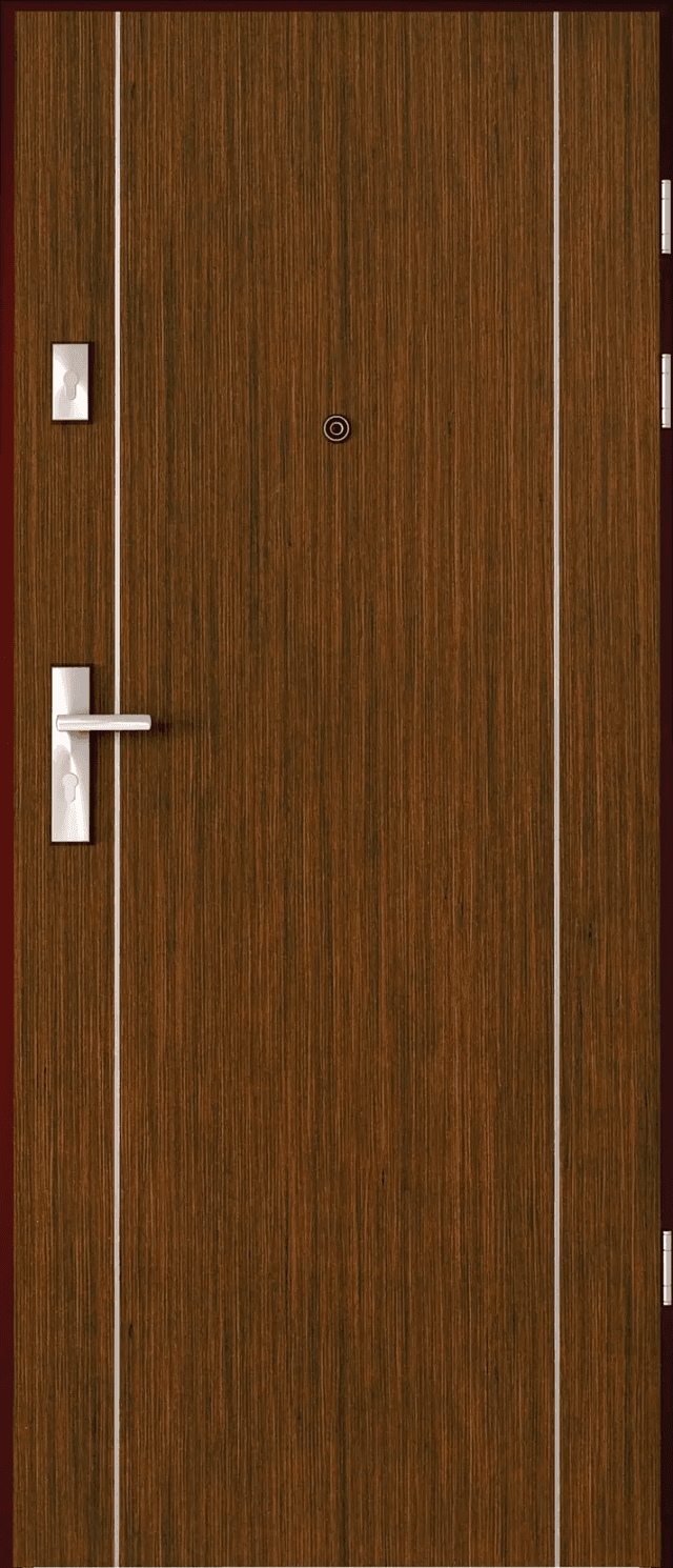 Drzwi Wejściowe AGAT Plus Intarsje 1, PORTA
