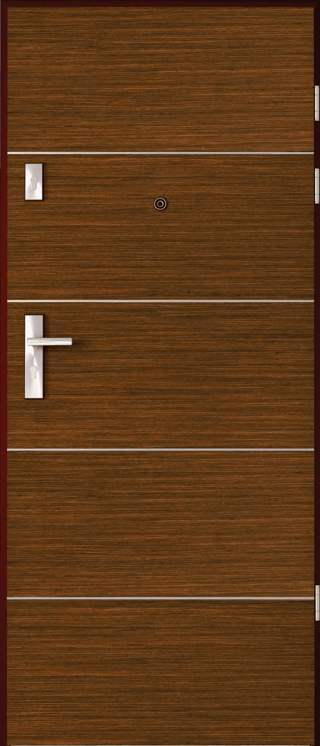 Drzwi Wejściowe AGAT Plus Intarsje 6, PORTA