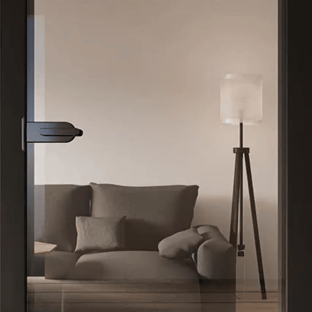 Drzwi Szklane Galla 1 szyba przeźroczysta, DRE