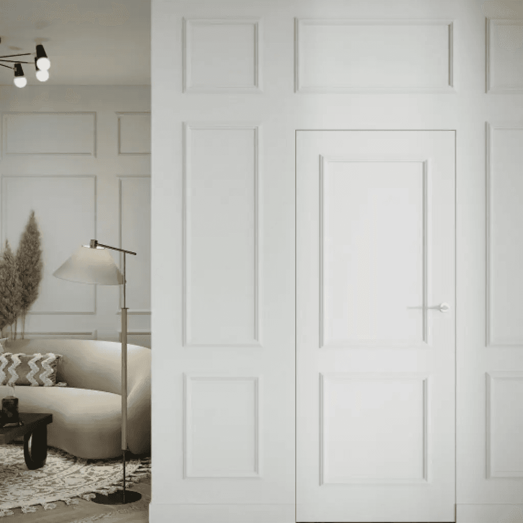 Drzwi ukryte Porta HIDE Bezprzylgowe (otwierane na zewnątrz) Lewe 70cm plaster miodu, SPA1110L07LBP0A7U0H000, PORTA