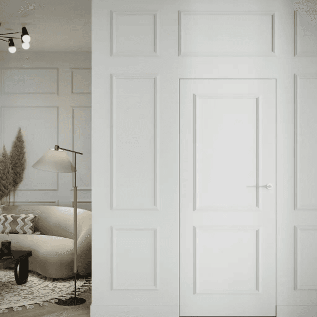 Drzwi ukryte Porta HIDE Bezprzylgowe (otwierane na zewnątrz) Lewe 70cm plaster miodu, SPA1110L07LBP0A7U0H000, PORTA