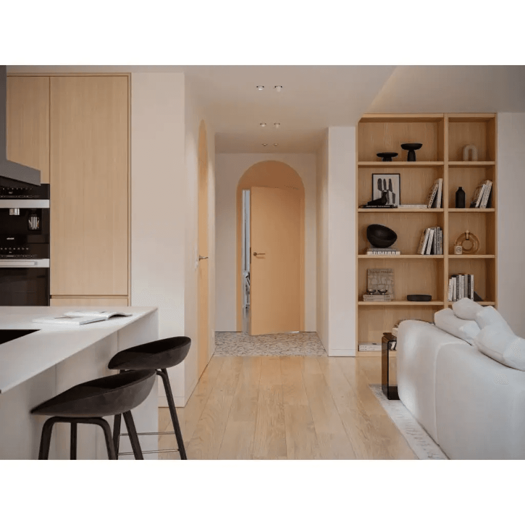 Drzwi ukryte Porta HIDE Bezprzylgowe (otwierane na zewnątrz) Prawe 70cm plaster miodu, SPA1110P07LBP0A7U0H000, PORTA