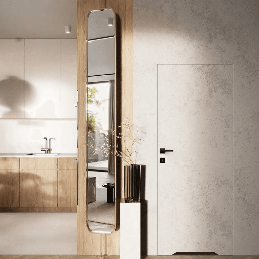 Drzwi ukryte Porta HIDE Bezprzylgowe WC (otwierane na zewnątrz) Prawe 80cm plaster miodu, SPA1110P08LBPWAYU0H000, PORTA