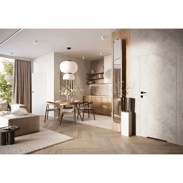 Drzwi ukryte Porta HIDE WC Bezprzylgowe (otwierane na zewnątrz) Prawe 70cm plaster miodu, SPA1110P07LBPWAYU0H000, PORTA