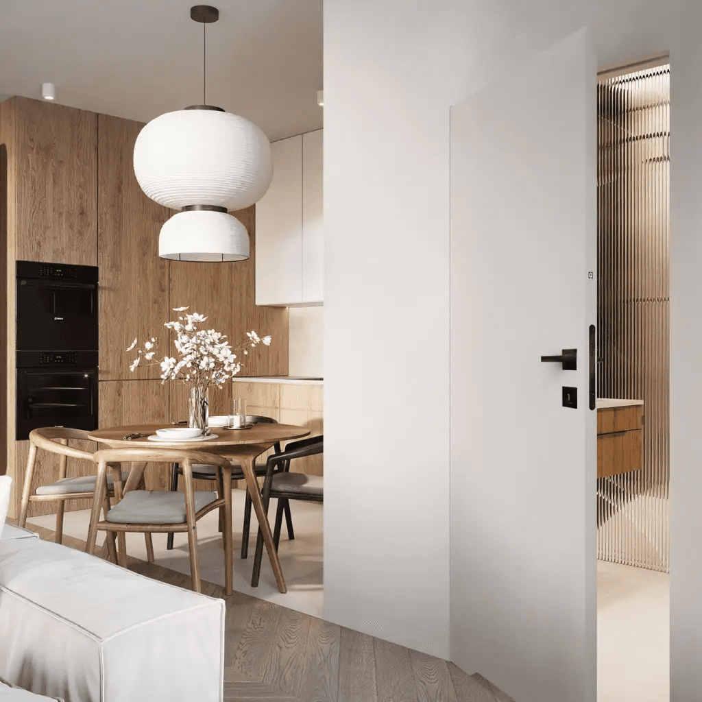 Drzwi ukryte Porta HIDE WC Bezprzylgowe (otwierane na zewnątrz) Lewe 80cm plaster miodu, SPA1110L08LBPWAYU0H000, PORTA