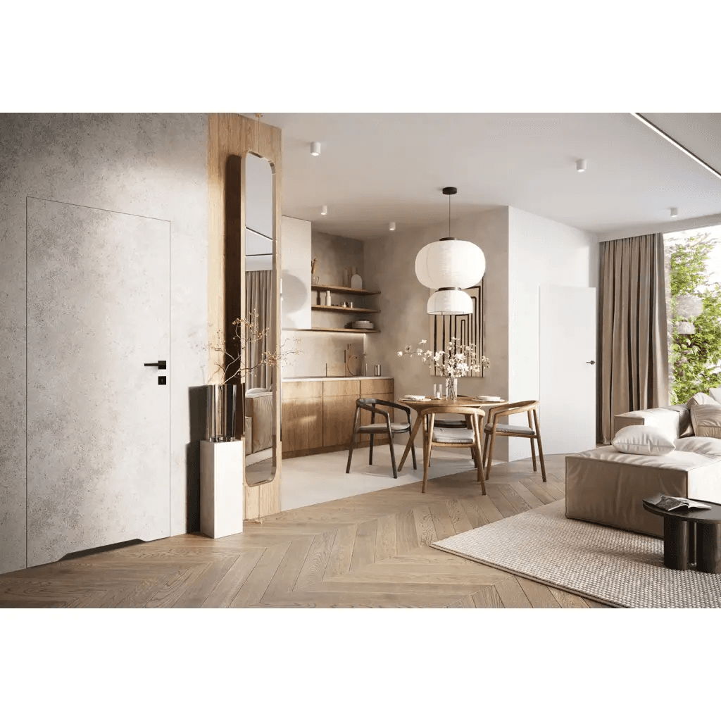 Drzwi ukryte Porta HIDE WC Bezprzylgowe (otwierane na zewnątrz) Lewe 70cm plaster miodu, SPA1110L07LBPWAYU0H000, PORTA