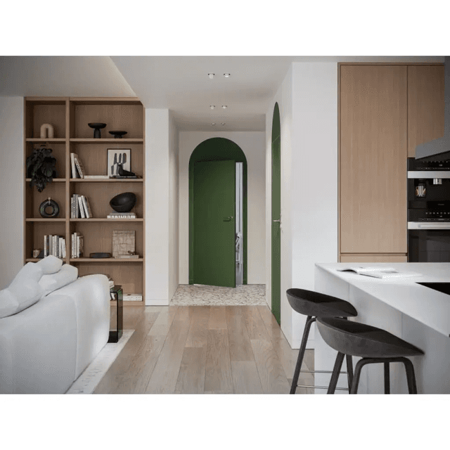 Drzwi ukryte Porta HIDE Bezprzylgowe (otwierane na zewnątrz) Lewe 70cm płyta, SPA1110L07LBP0A7V0O000, PORTA