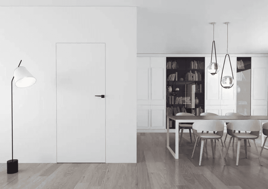 Drzwi Sara Eco 2 odwrotna przylga ukryte prawe 70 cm plaster miodu, DRE 400010016, DRE