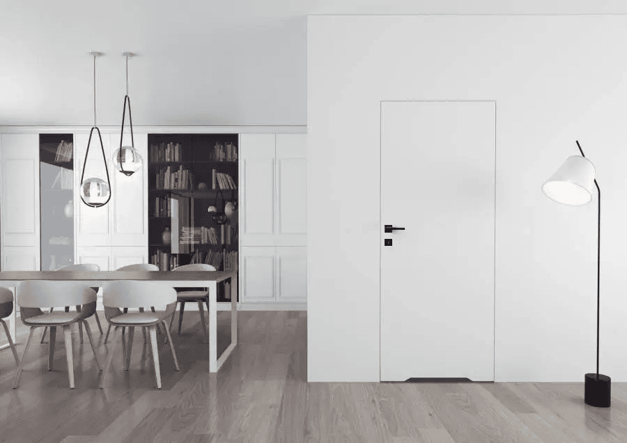 Drzwi Sara Eco 2 odwrotna przylga ukryte lewe WC 80 cm plaster miodu, DRE 400010025, DRE