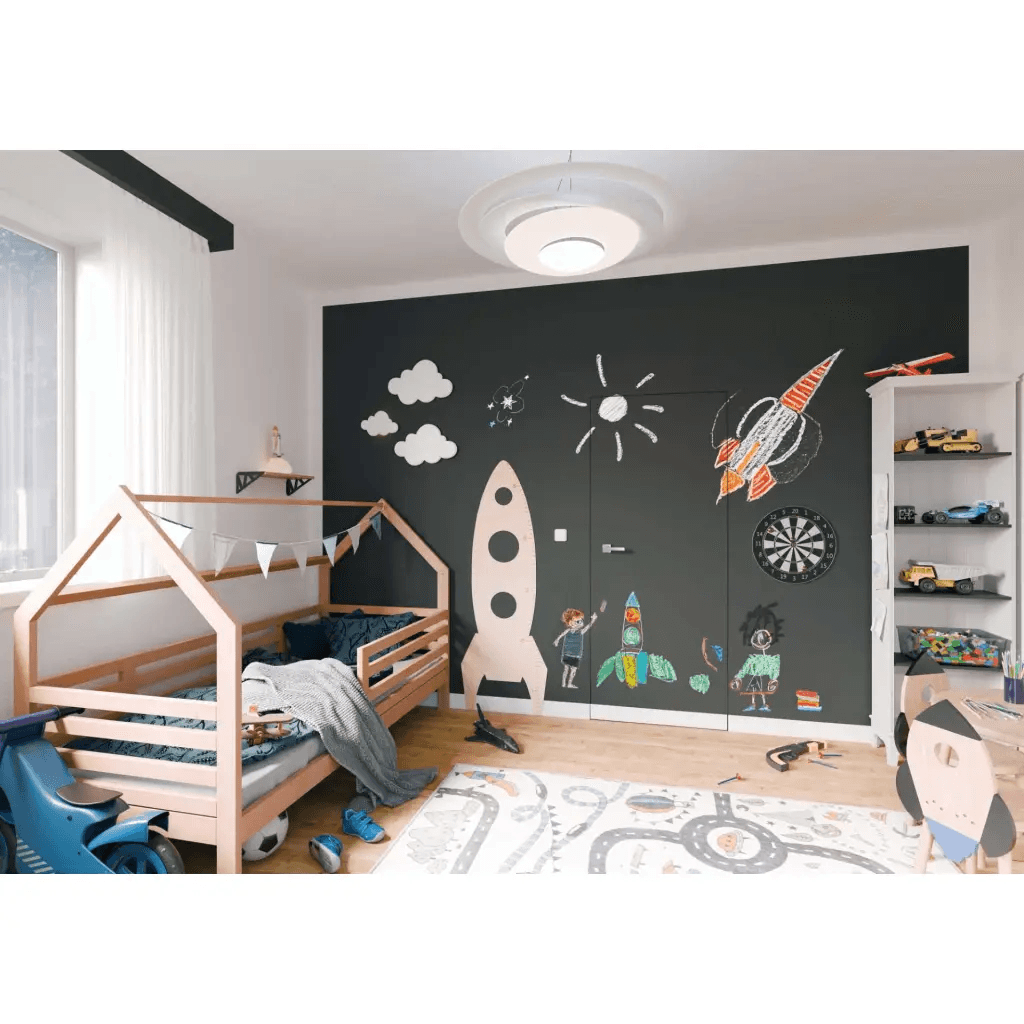 Drzwi Sara Eco 2 odwrotna przylga ukryte lewe WC 80 cm plaster miodu, DRE 400010025, DRE