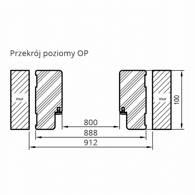 Drzwi Wejściowe Enter Prawe 80 cm Dąb Polski, 5902285996472, DRE