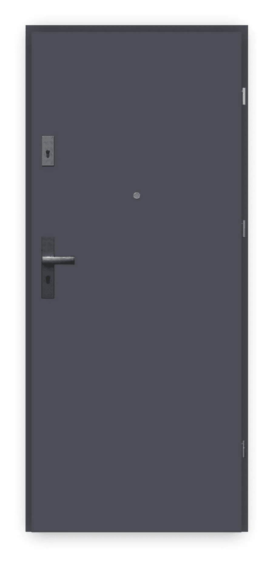 Drzwi Wejściowe Agat 80 Antracyt Prawe, SPEA0P0P082NCJSD30O000, PORTA