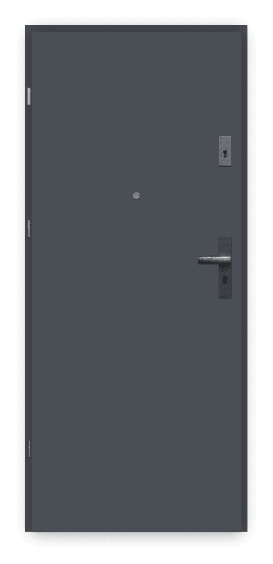 Drzwi Wejściowe Agat Lewe 80 Antracyt, SPEA0P0L082NCJSD30O000, PORTA