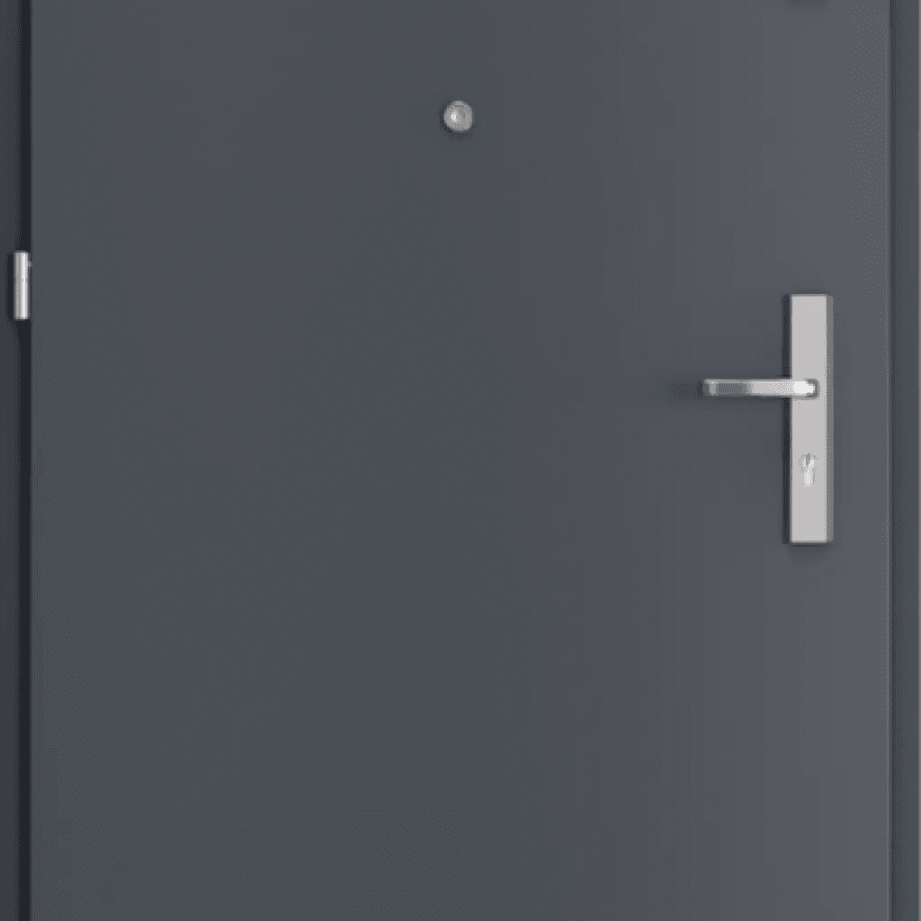 Drzwi Wejściowe Agat Lewe 80 Antracyt, SPEA0P0L082NCJSD30O000, PORTA