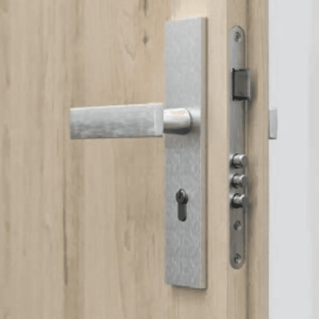 Drzwi Wejściowe Agat Lewe 80 Antracyt, SPEA0P0L082NCJSD30O000, PORTA