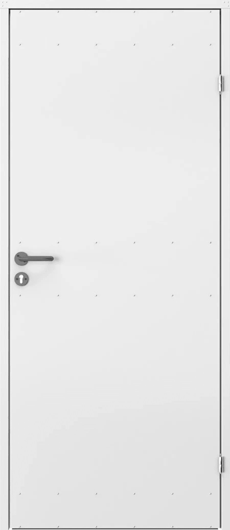 Drzwi uniwersalne metalowe Porta 80 pełne, DNWPL1MU080000SP2K0000, PORTA