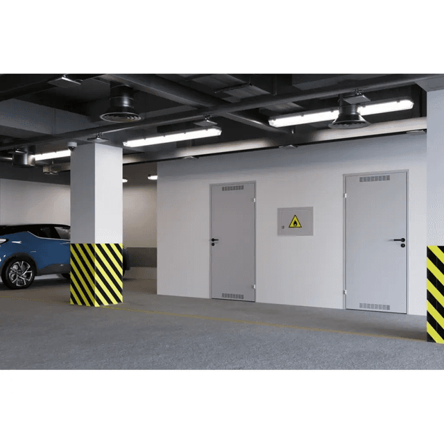 Drzwi uniwersalne metalowe Porta 80 pełne, DNWPL1MU080000SP2K0000, PORTA