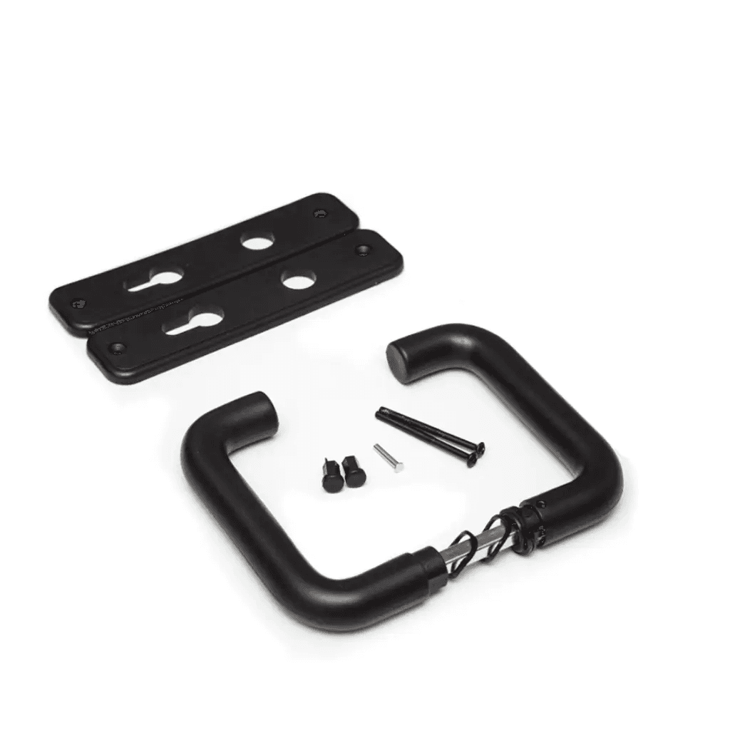 Drzwi techniczne stalowe 80 cm prawe Ecouni, T40 URAN 2 BIAŁY/80 PRAWE, Domoferm