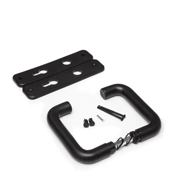 Drzwi techniczne stalowe 80 cm prawe Ecouni, T40 URAN 2 BIAŁY/80 PRAWE, Domoferm