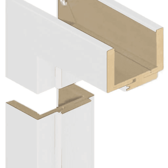 Ościeżnica regulowana z kątownikiem ORS10 Invado 140-159 Lewa 80 cm Bezprzylgowa, 100042714, Invado