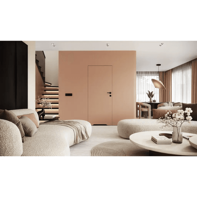 Ościeżnica do drzwi ukryte Porta Hide bezprzylgowa (otwierane na zewnątrz) Lewa 70cm , OPA100LL070000AN200000, PORTA