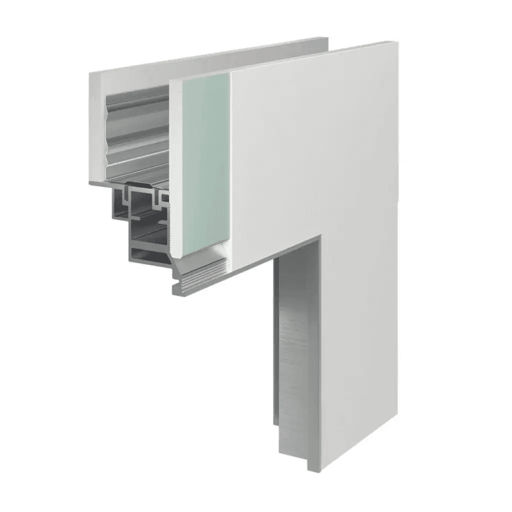 Ościeżnica do drzwi ukryte Porta Hide bezprzylgowa (otwierane na zewnątrz) Prawa 80cm, OPA100LP080000AN300000, PORTA