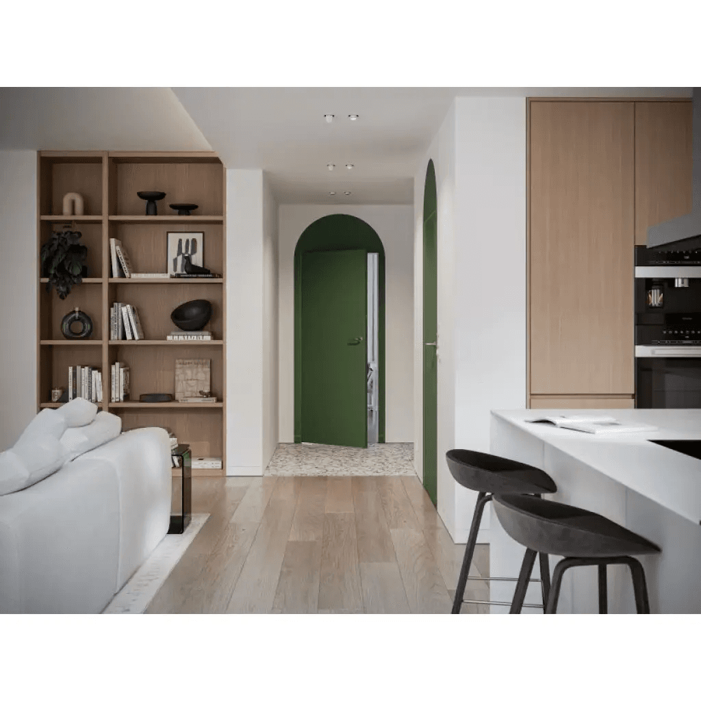 Ościeżnica do drzwi ukryte Porta Hide Bezprzylgowa (otwierane na zewnątrz) Lewa 70cm, OPA100LL070000AN300000, PORTA