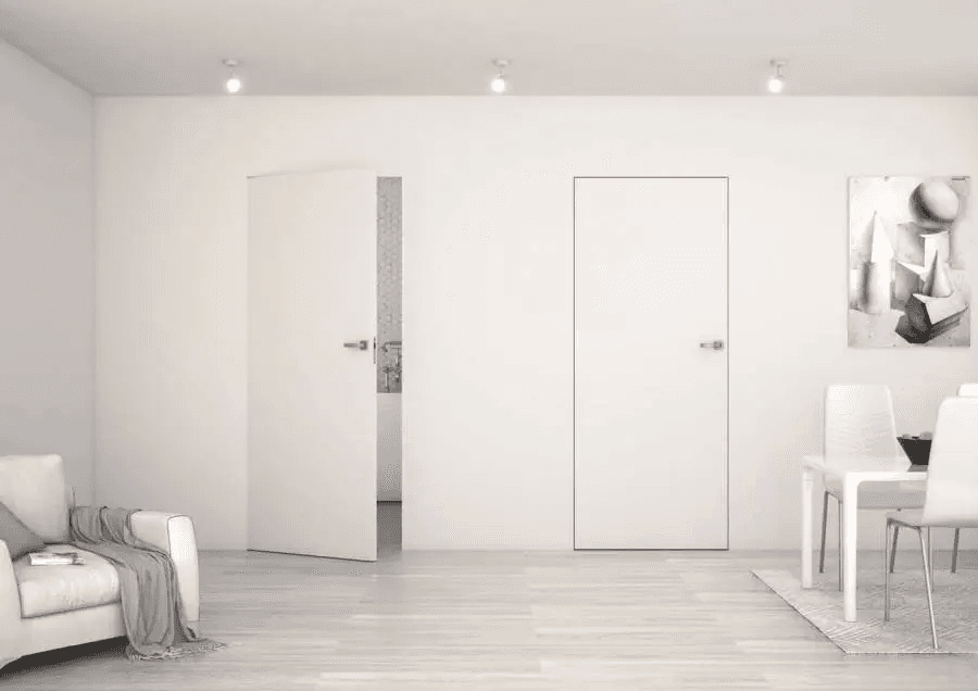 Ościeżnica aluminiowa Biała Sara Eco 2 bezprzylgowa Lewa 70 2z, 5901316110573, DRE