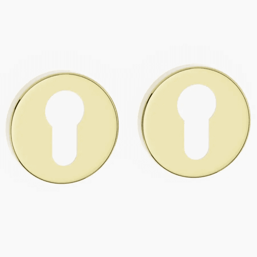 Rozeta okrągła WB pod wkładkę Złota, 5907609715784, Si Apre