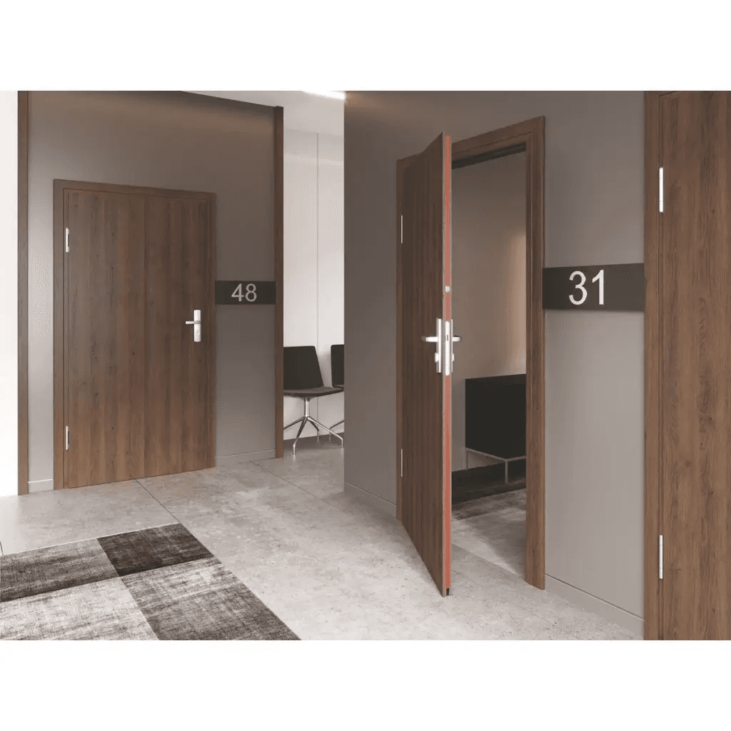 Drzwi Techniczne Przeciwpożarowe El30 kontraktowe, PORTA